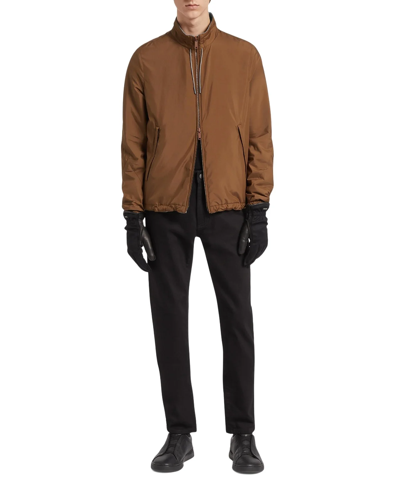 Zegna Men's 5-Pocket Stretch Pants