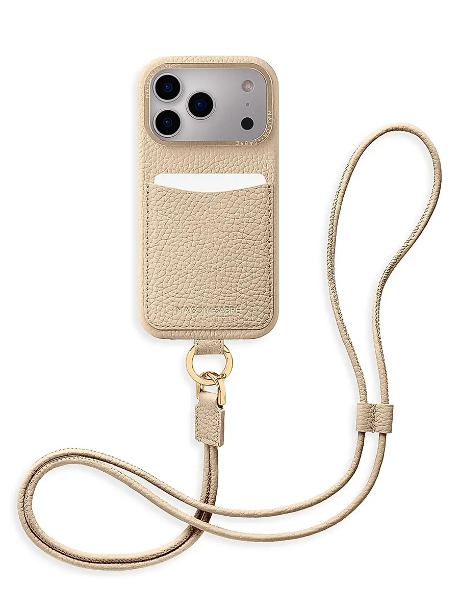 MAISON de SABRÉ Sling Phone Case (iPhone 17 Pro Max) | Image 1 MAISON de SABRÉ Sling Phone Case (iPhone 17 Pro Max) | Image 1