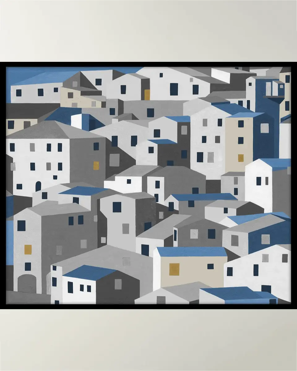 Prestige Arts "Nestled Neighborhood" Giclee | Thumbnail 2
