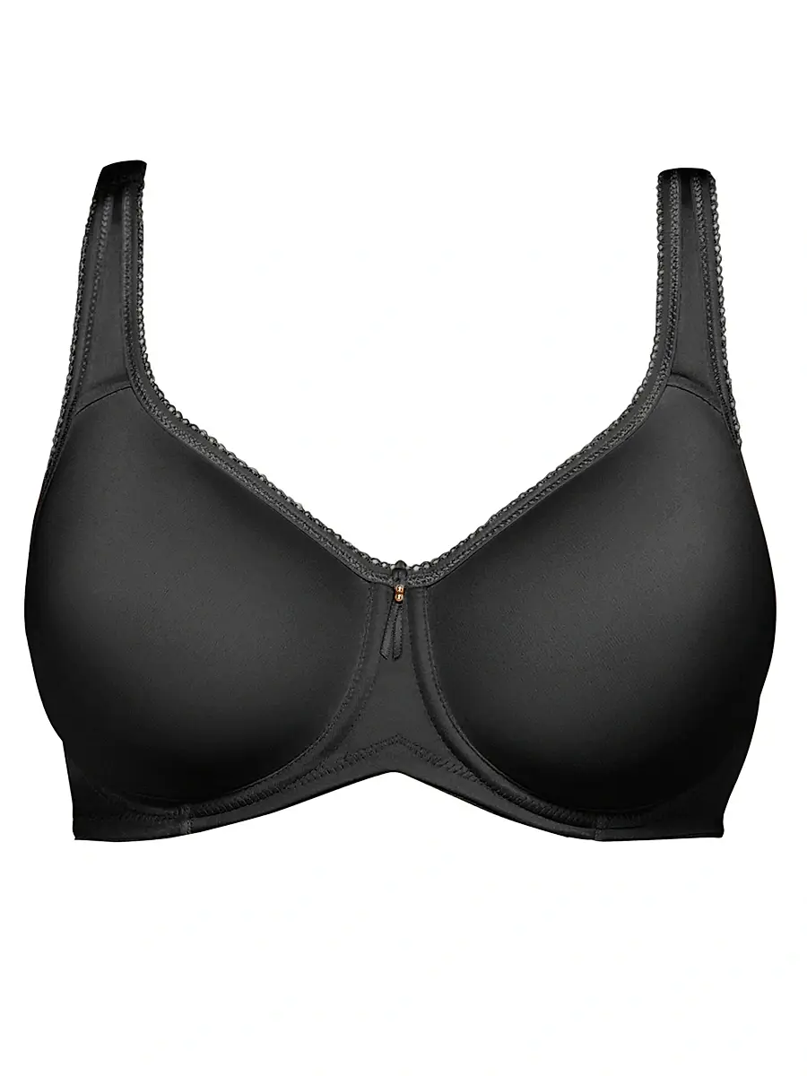 Wacoal Women's Basic Beauty Spacer T-Shirt Bra - Black | Image 1 Wacoal Women's Basic Beauty Spacer T-Shirt Bra - Black | Image 1