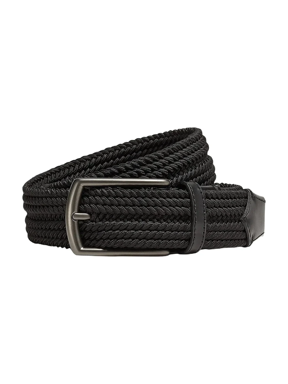 Zegna Men's Braided Rayon Belt