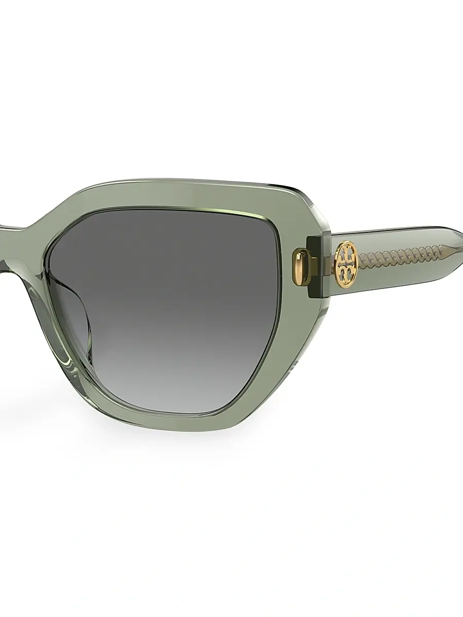 Tory Burch Women's Miller 55MM Oversized Cat-Eye Sunglasses | Thumbnail 3 Tory Burch Women's Miller 55MM Oversized Cat-Eye Sunglasses | Thumbnail 3