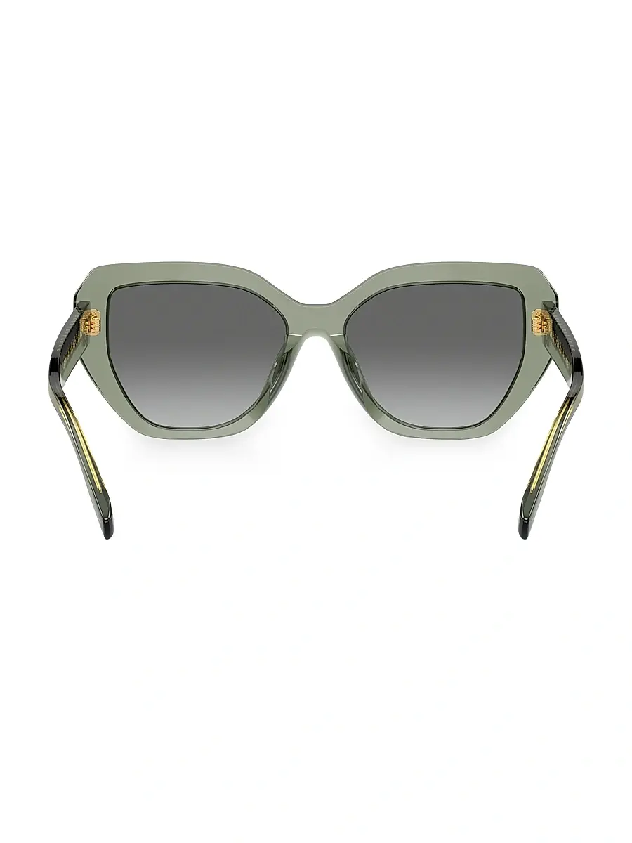 Tory Burch Women's Miller 55MM Oversized Cat-Eye Sunglasses | Thumbnail 5 Tory Burch Women's Miller 55MM Oversized Cat-Eye Sunglasses | Thumbnail 5