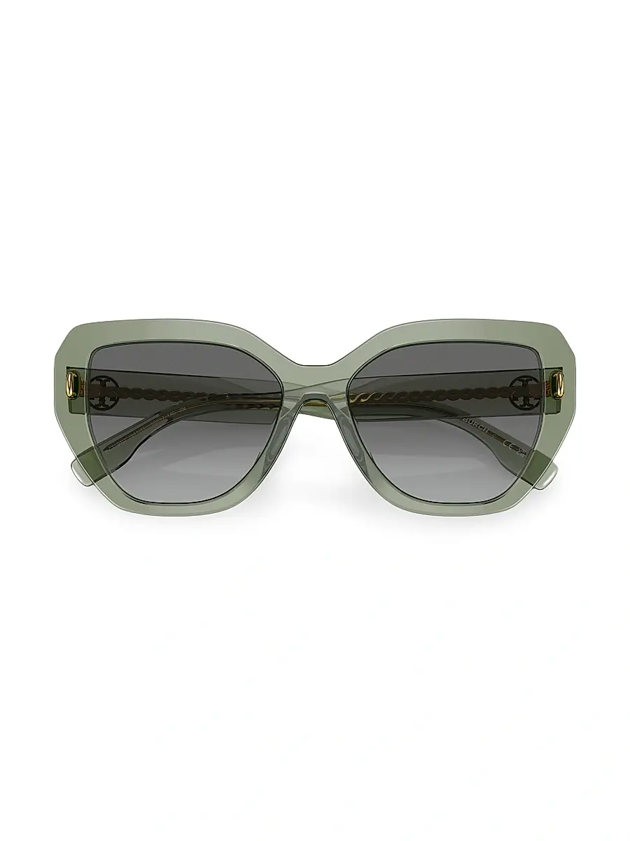 Tory Burch Women's Miller 55MM Oversized Cat-Eye Sunglasses | Thumbnail 6 Tory Burch Women's Miller 55MM Oversized Cat-Eye Sunglasses | Thumbnail 6