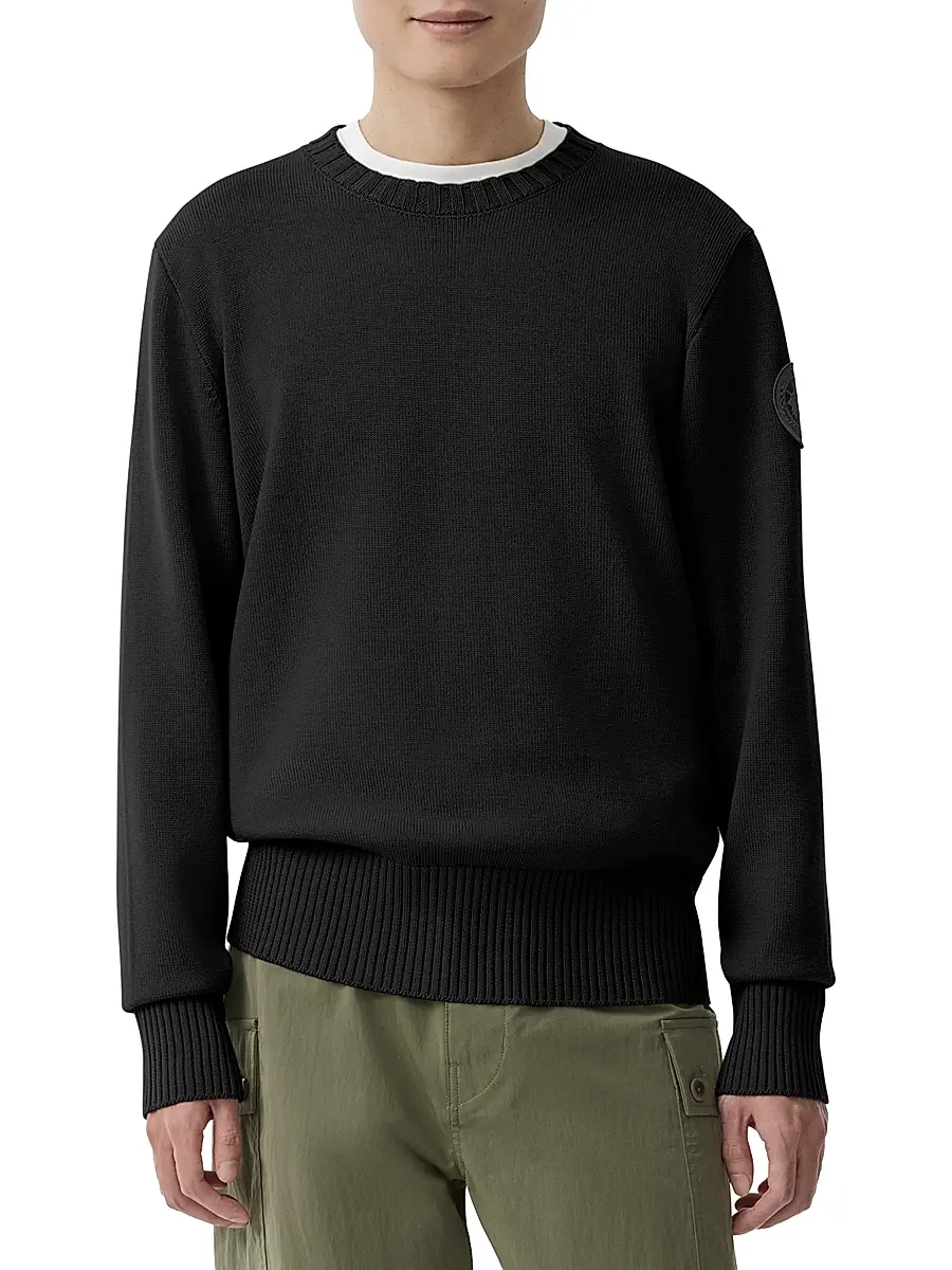 Canada Goose Men's Rosseau Wool Crewneck Sweater | Thumbnail 3