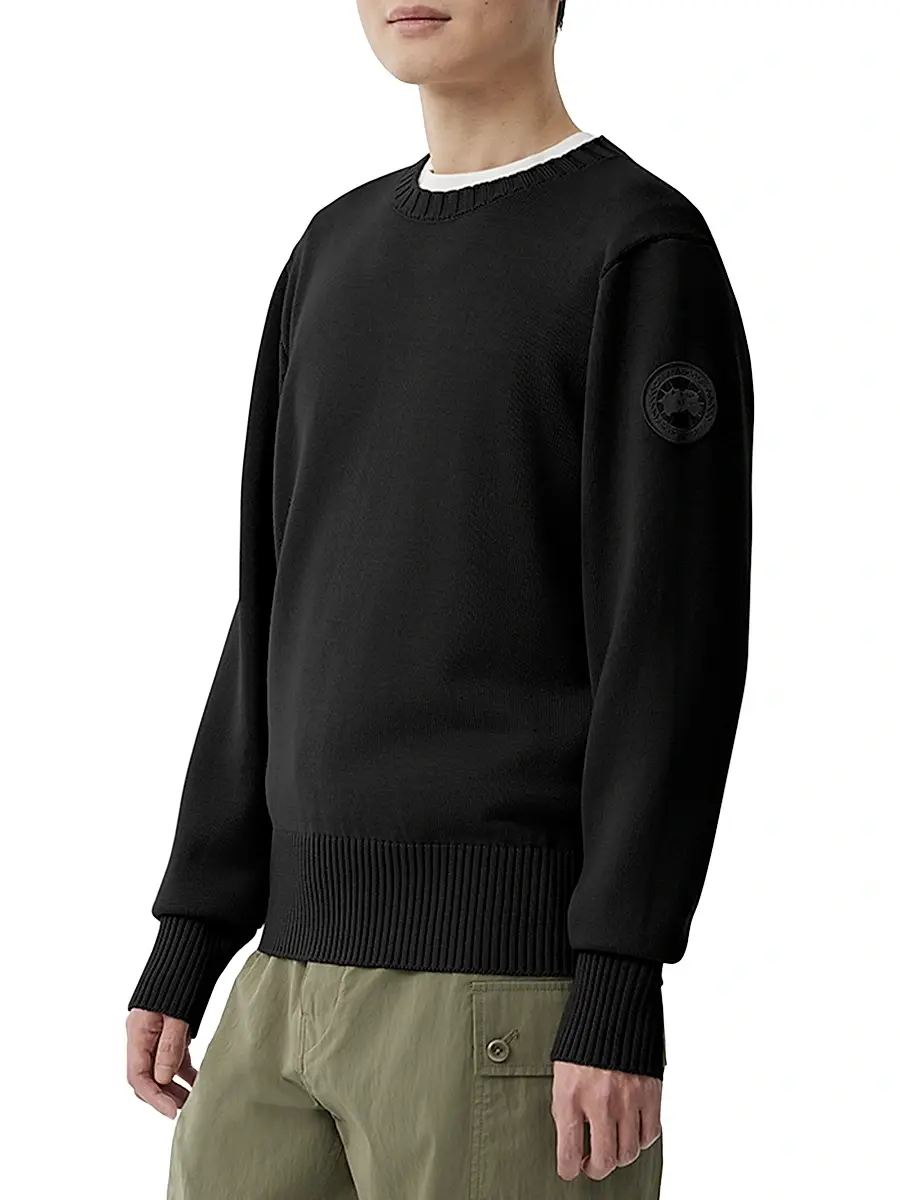 Canada Goose Men's Rosseau Wool Crewneck Sweater | Thumbnail 4