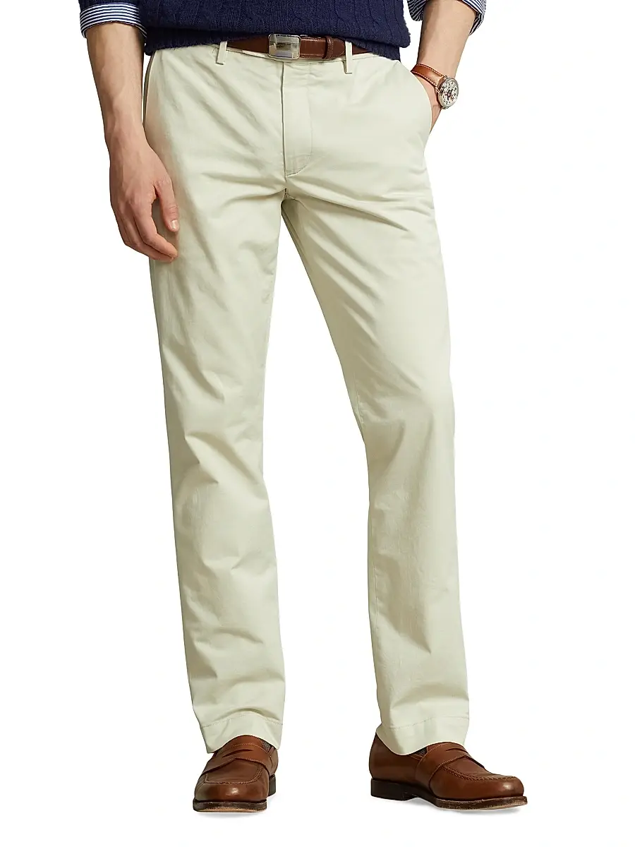 Polo Ralph Lauren Men's Stretch Straight-Fit Chino Pants | Thumbnail 3 Polo Ralph Lauren Men's Stretch Straight-Fit Chino Pants | Thumbnail 3