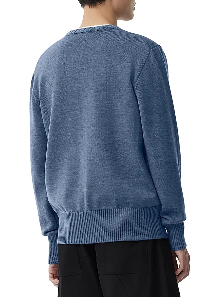 Canada Goose Men's Rosseau Wool Crewneck Sweater | Thumbnail 5 Canada Goose Men's Rosseau Wool Crewneck Sweater | Thumbnail 5