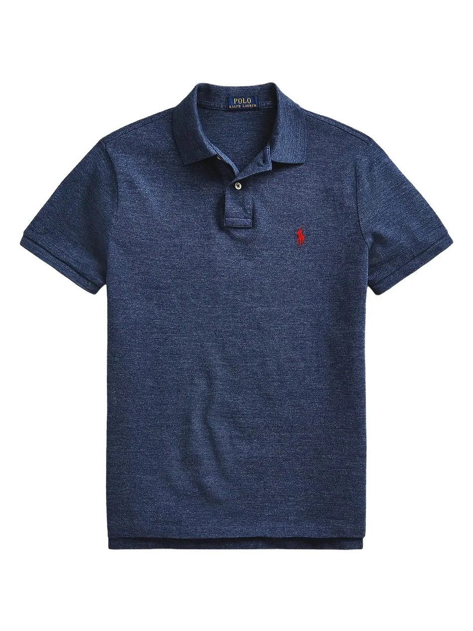 Men's Logo Cotton Slim-Fit Polo Shirt Men's Logo Cotton Slim-Fit Polo Shirt