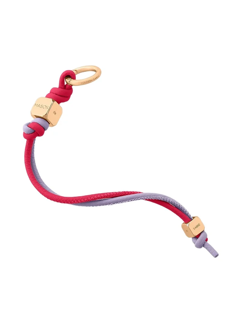 MAISON de SABRÉ Women's Leather Wristlet Charm