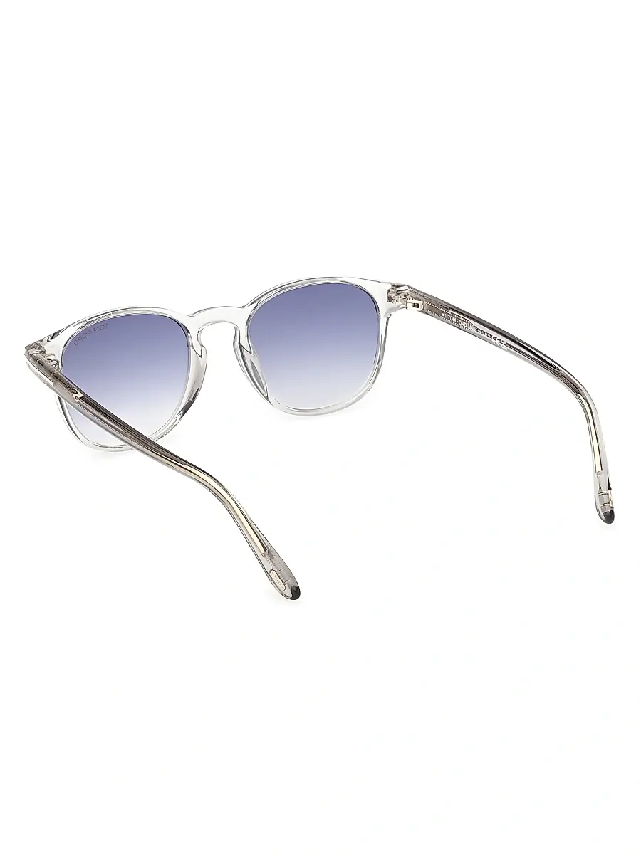 Tom Ford Men's Holt-02 50MM Oval Sunglasses | Thumbnail 4 Tom Ford Men's Holt-02 50MM Oval Sunglasses | Thumbnail 4