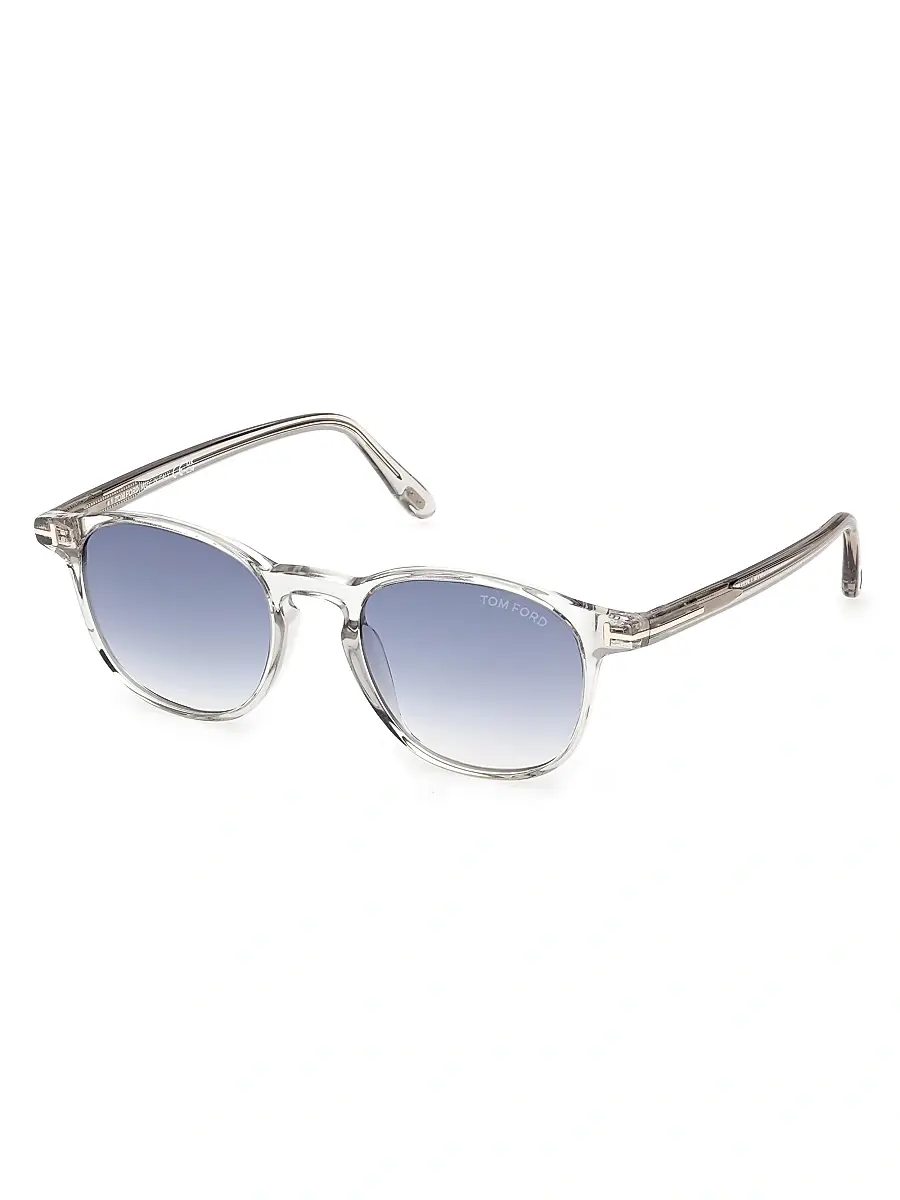 Tom Ford Men's Holt-02 50MM Oval Sunglasses
