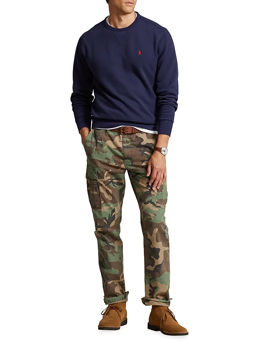 Polo Ralph Lauren Men's Fleece Crewneck Sweatshirt | Thumbnail 2 Polo Ralph Lauren Men's Fleece Crewneck Sweatshirt | Thumbnail 2
