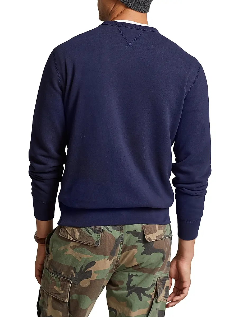 Polo Ralph Lauren Men's Fleece Crewneck Sweatshirt | Thumbnail 4 Polo Ralph Lauren Men's Fleece Crewneck Sweatshirt | Thumbnail 4