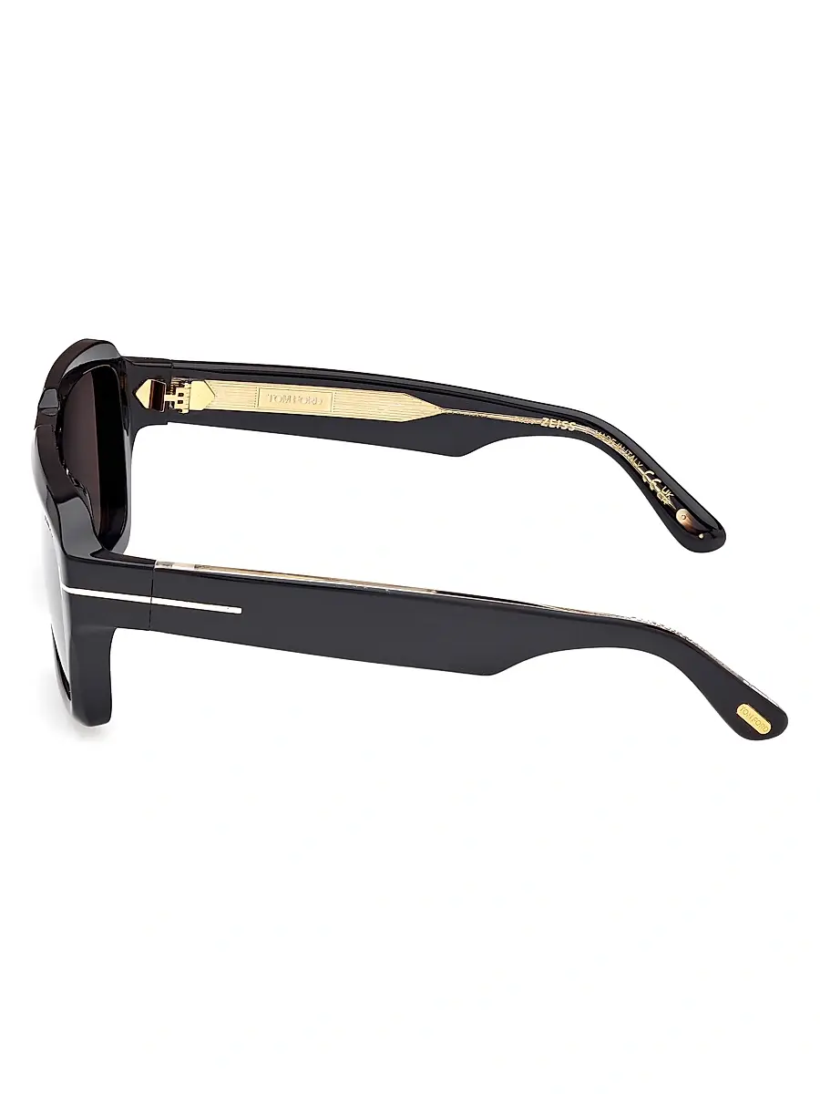 Tom Ford Men's ICON 56MM Navigator Sunglasses | Thumbnail 2 Tom Ford Men's ICON 56MM Navigator Sunglasses | Thumbnail 2