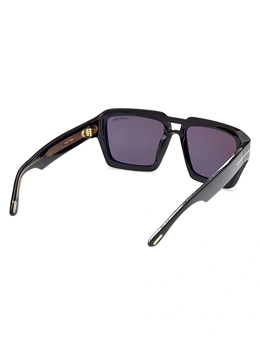 Tom Ford Men's ICON 56MM Navigator Sunglasses | Thumbnail 5 Tom Ford Men's ICON 56MM Navigator Sunglasses | Thumbnail 5