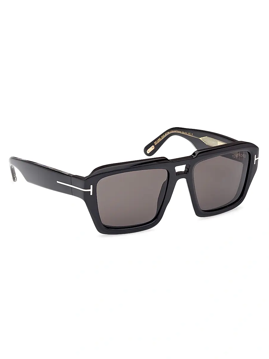Tom Ford Men's ICON 56MM Navigator Sunglasses | Thumbnail 7 Tom Ford Men's ICON 56MM Navigator Sunglasses | Thumbnail 7