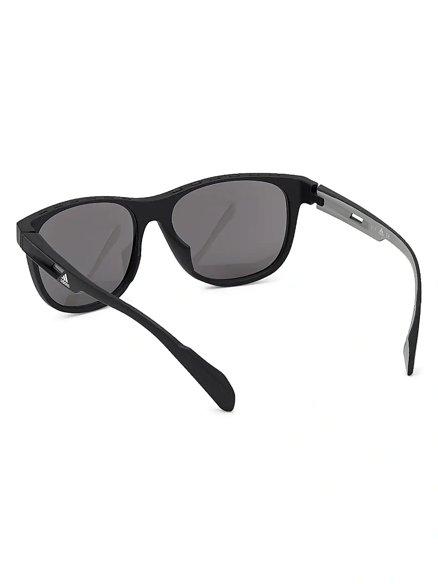 adidas Y-3 Men's 55MM Square Injected Sunglasses | Thumbnail 5