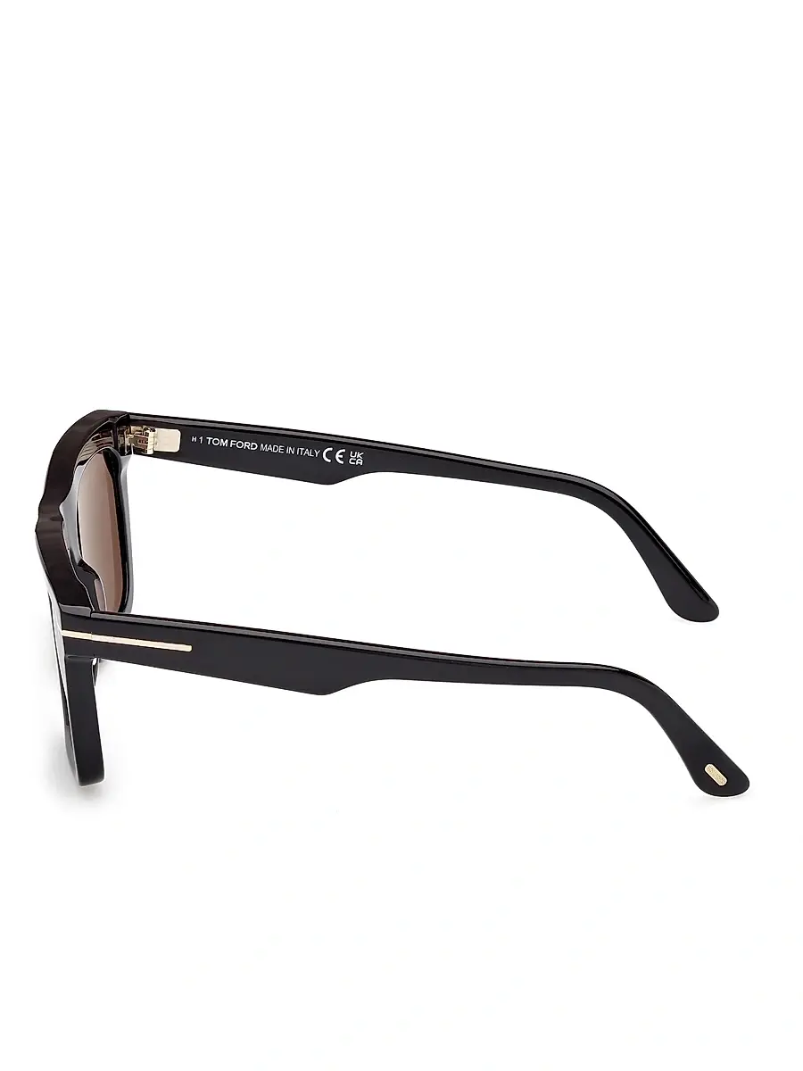 Tom Ford Men's Lelio 52MM Rectangle Sunglasses | Thumbnail 3 Tom Ford Men's Lelio 52MM Rectangle Sunglasses | Thumbnail 3