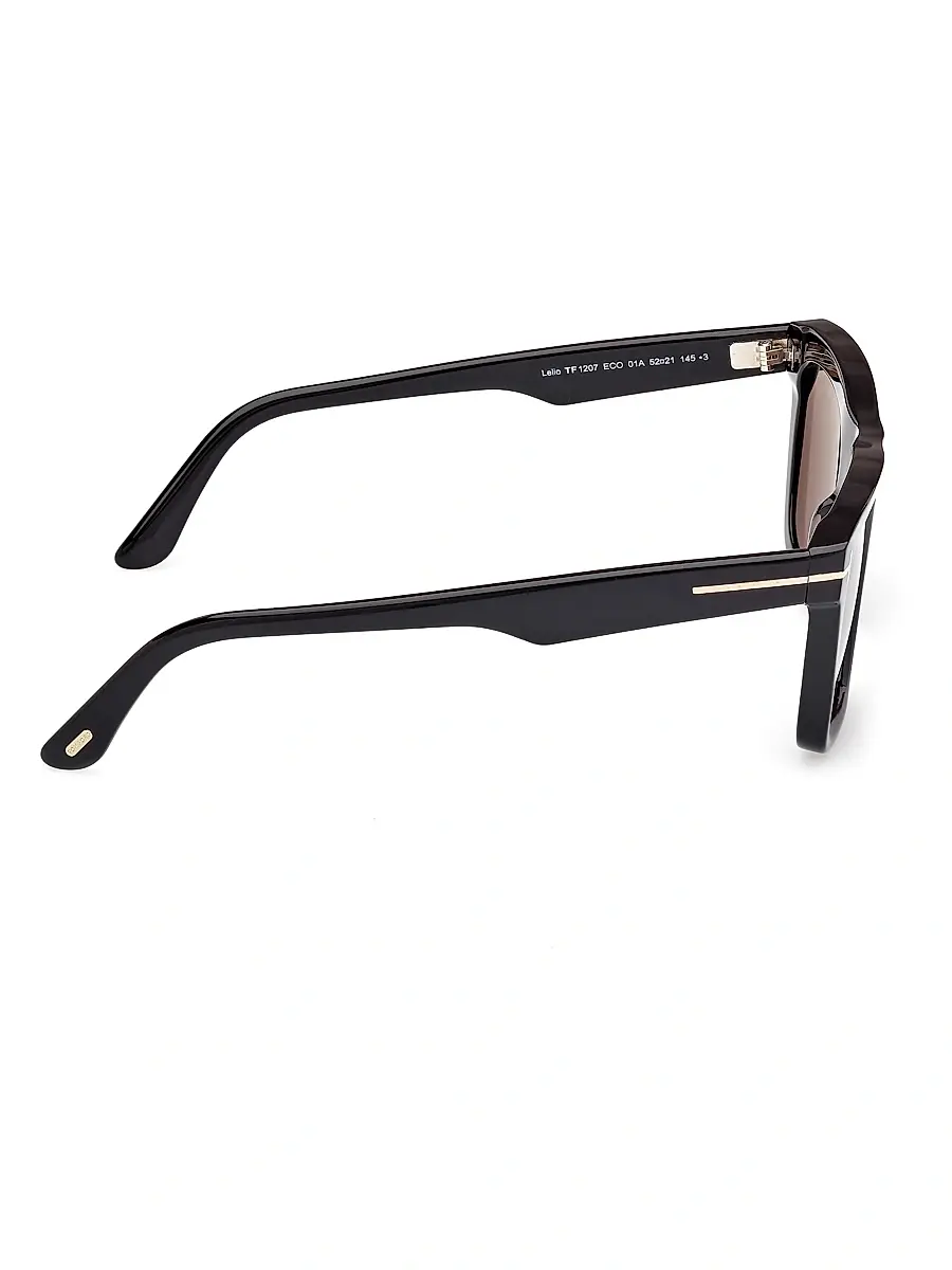 Tom Ford Men's Lelio 52MM Rectangle Sunglasses | Thumbnail 6 Tom Ford Men's Lelio 52MM Rectangle Sunglasses | Thumbnail 6