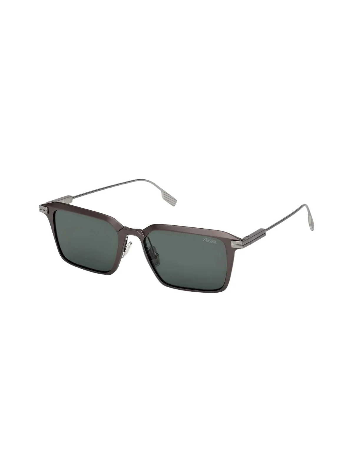 Zegna Men's 55MM Square Sunglasses