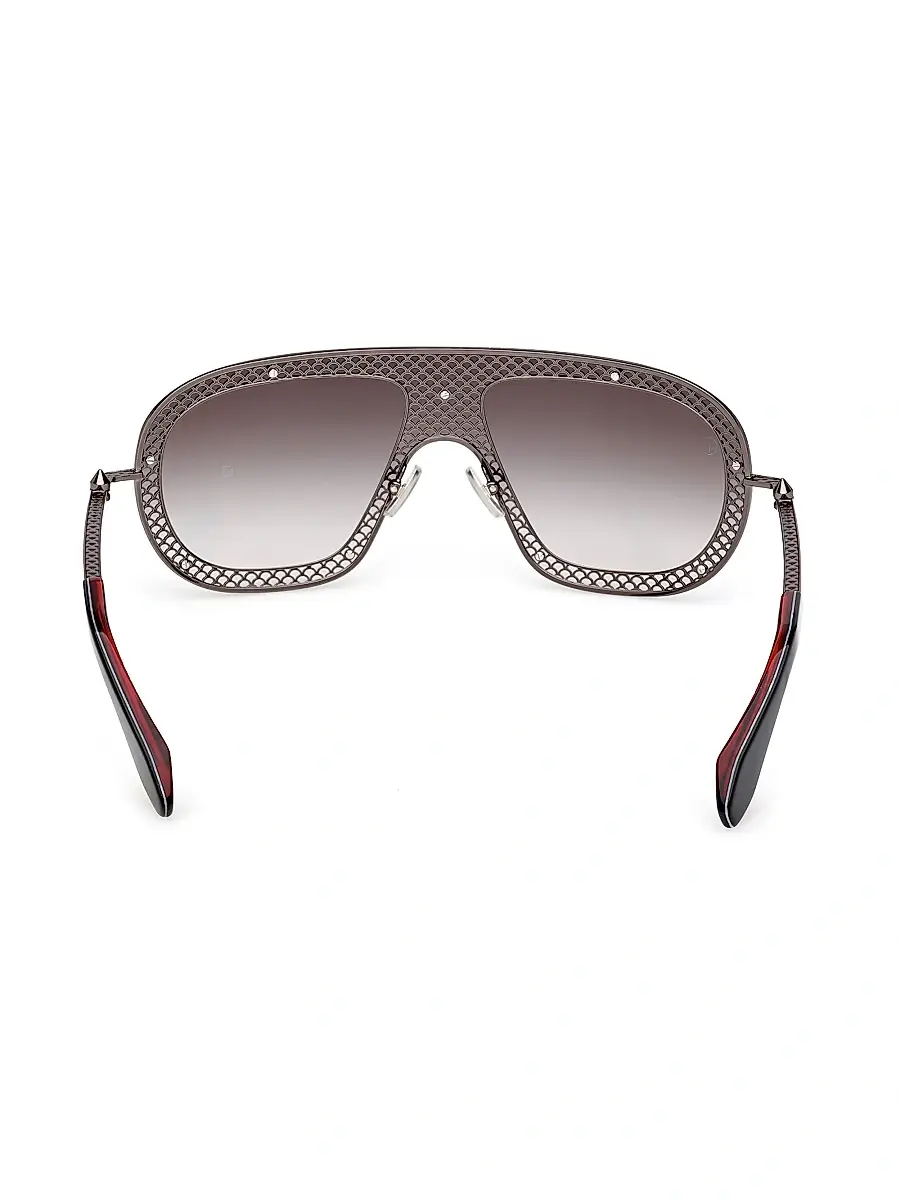 Christian Louboutin Men's Aviator Sunglasses - Black Red Black | Thumbnail 5 Christian Louboutin Men's Aviator Sunglasses - Black Red Black | Thumbnail 5