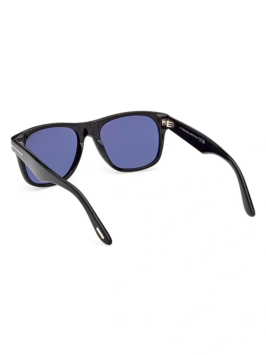 Tom Ford Men's Marlon 55MM Square Sunglasses | Thumbnail 4 Tom Ford Men's Marlon 55MM Square Sunglasses | Thumbnail 4