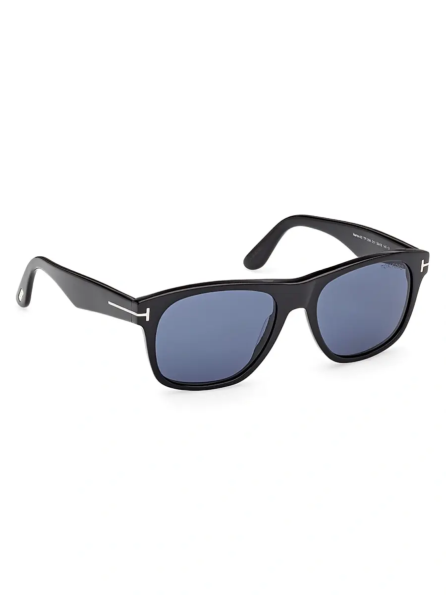 Tom Ford Men's Marlon 55MM Square Sunglasses | Thumbnail 8 Tom Ford Men's Marlon 55MM Square Sunglasses | Thumbnail 8