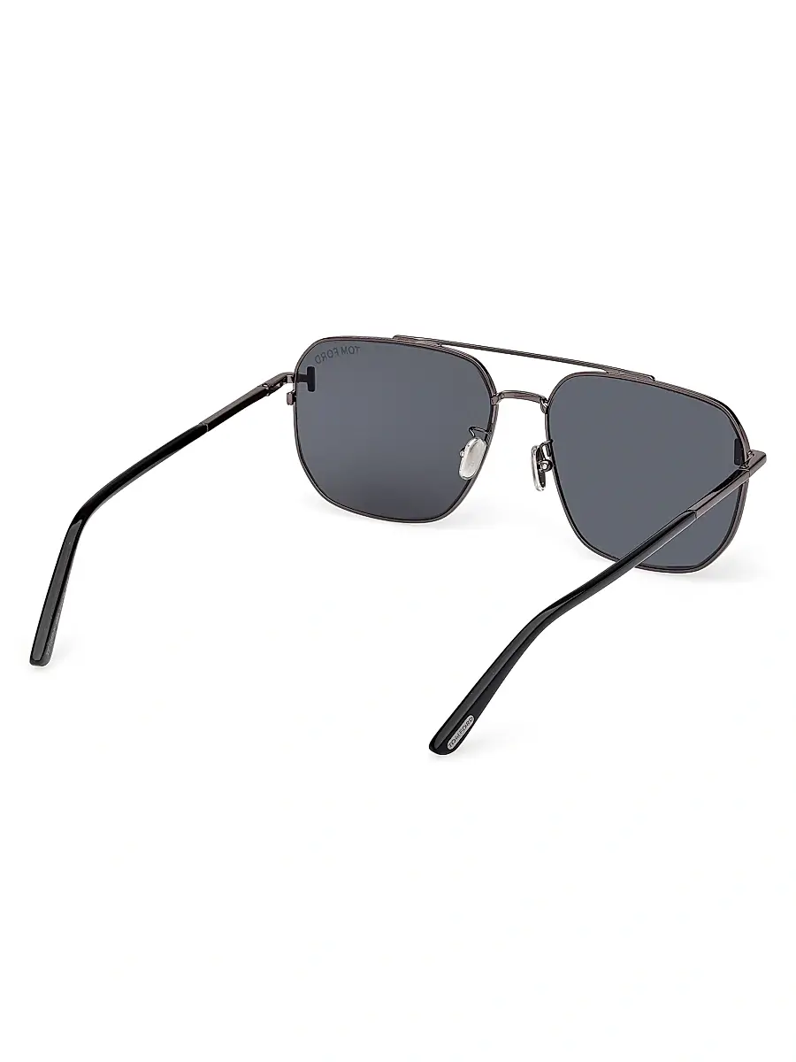 Tom Ford Men's 61MM Aviator Sunglasses | Thumbnail 6 Tom Ford Men's 61MM Aviator Sunglasses | Thumbnail 6