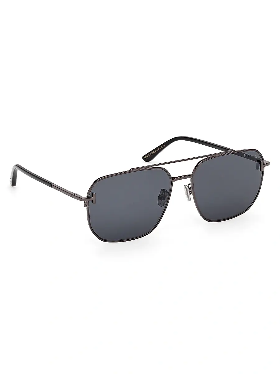 Tom Ford Men's 61MM Aviator Sunglasses | Thumbnail 8 Tom Ford Men's 61MM Aviator Sunglasses | Thumbnail 8