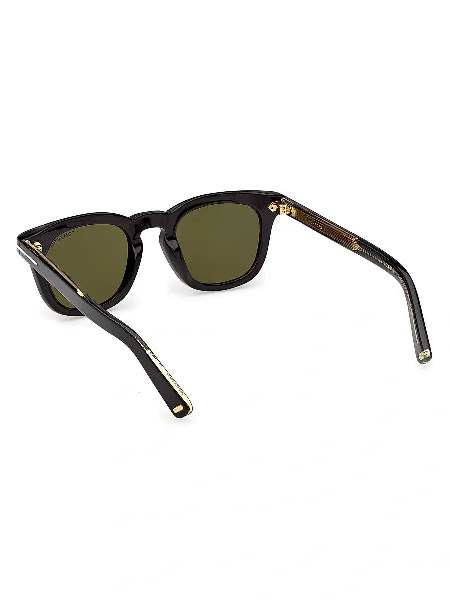 Tom Ford Men's Icon 48MM Square Sunglasses | Thumbnail 4