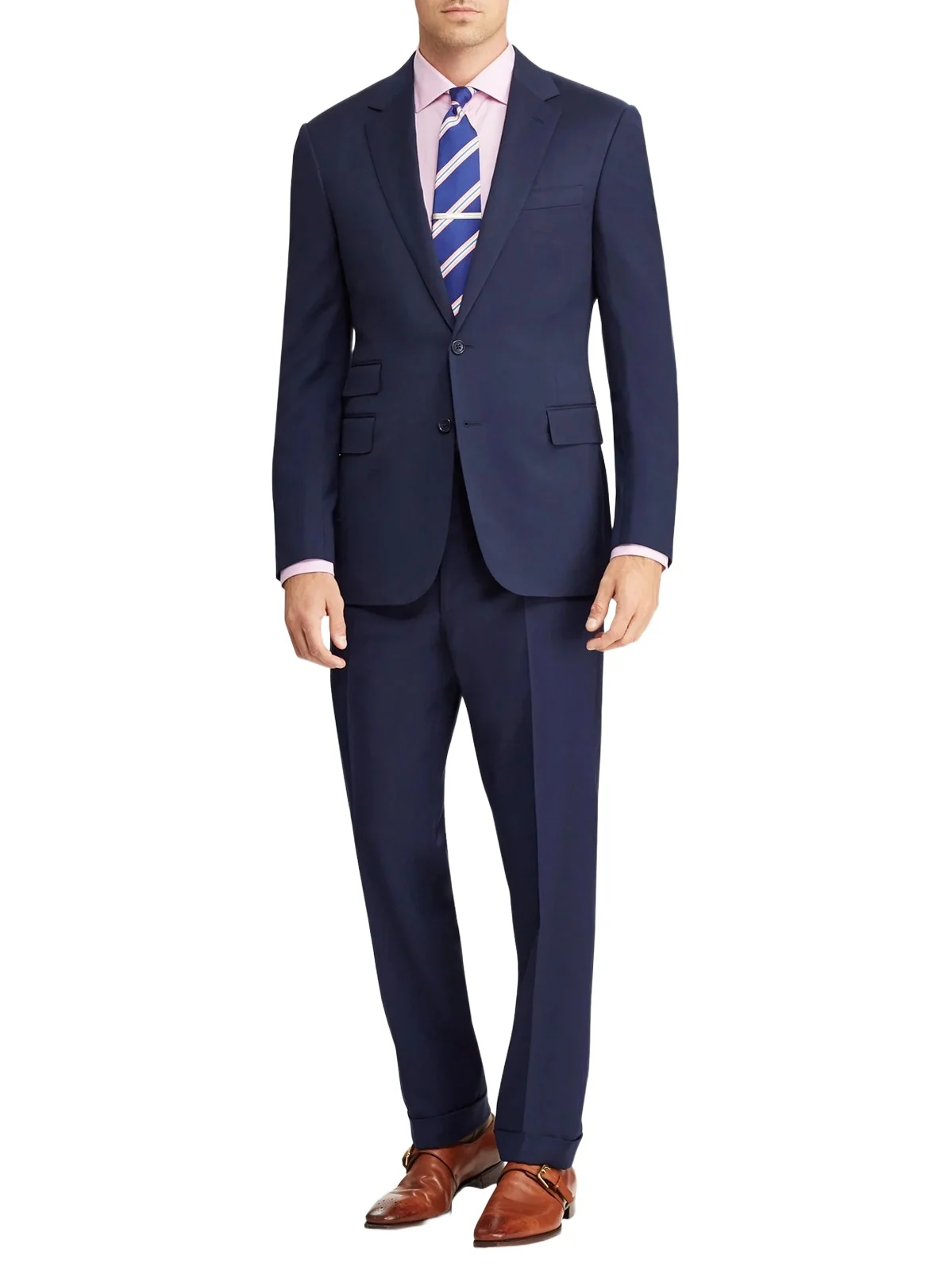 Ralph Lauren Purple Label Men's Gregory Hand-Tailored Wool Serge Suit