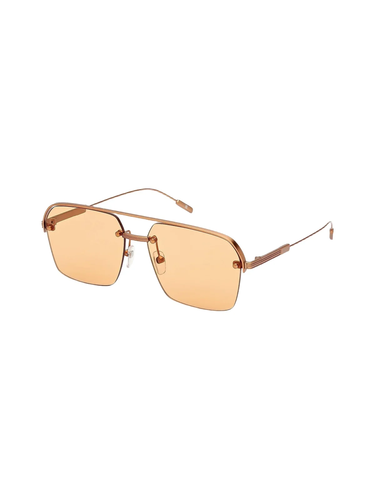 Zegna Men's 57MM Plastic Aviator Sunglasses