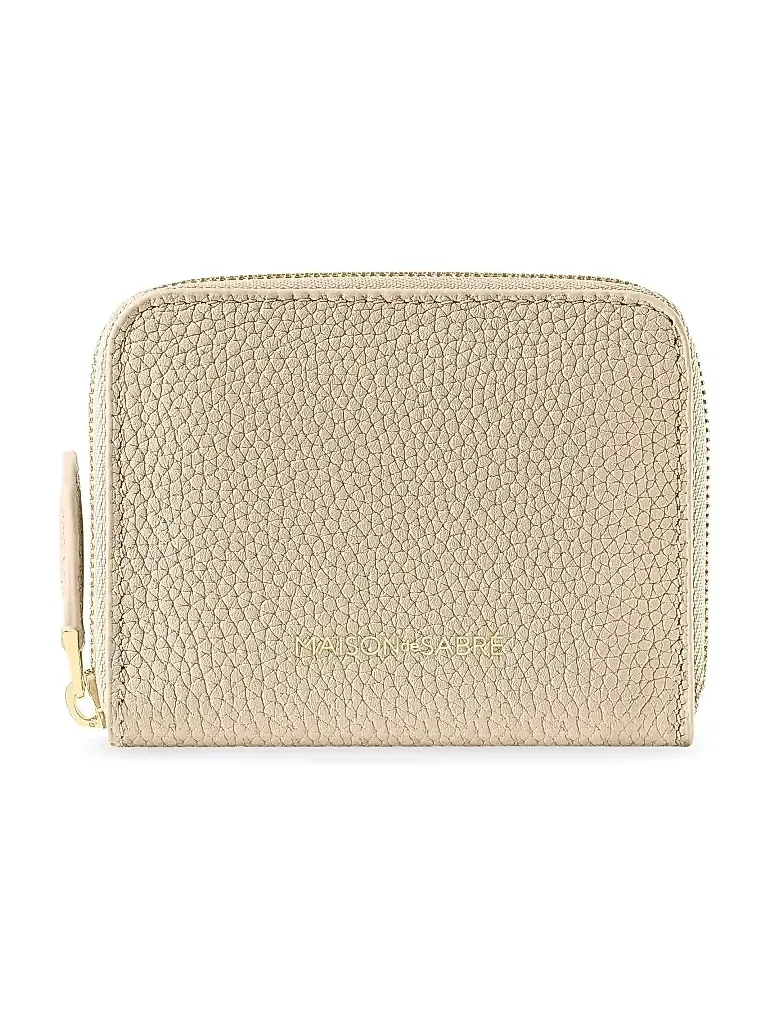 Women's Small Leather Zipped Wallet