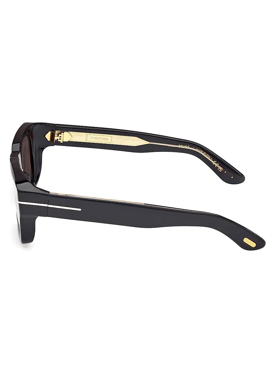 Tom Ford Men's Icon 54MM Rectangular Sunglasses | Thumbnail 3 Tom Ford Men's Icon 54MM Rectangular Sunglasses | Thumbnail 3