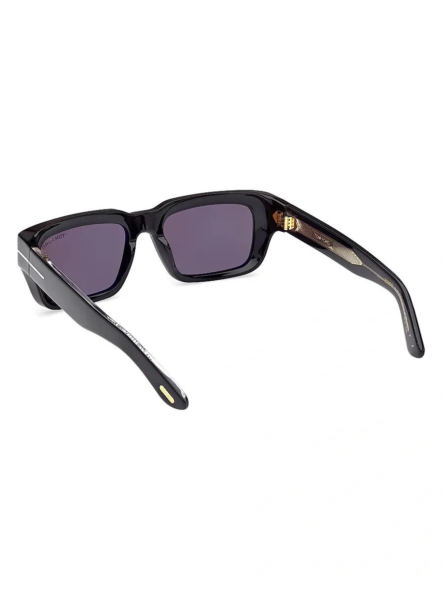 Tom Ford Men's Icon 54MM Rectangular Sunglasses | Thumbnail 4 Tom Ford Men's Icon 54MM Rectangular Sunglasses | Thumbnail 4