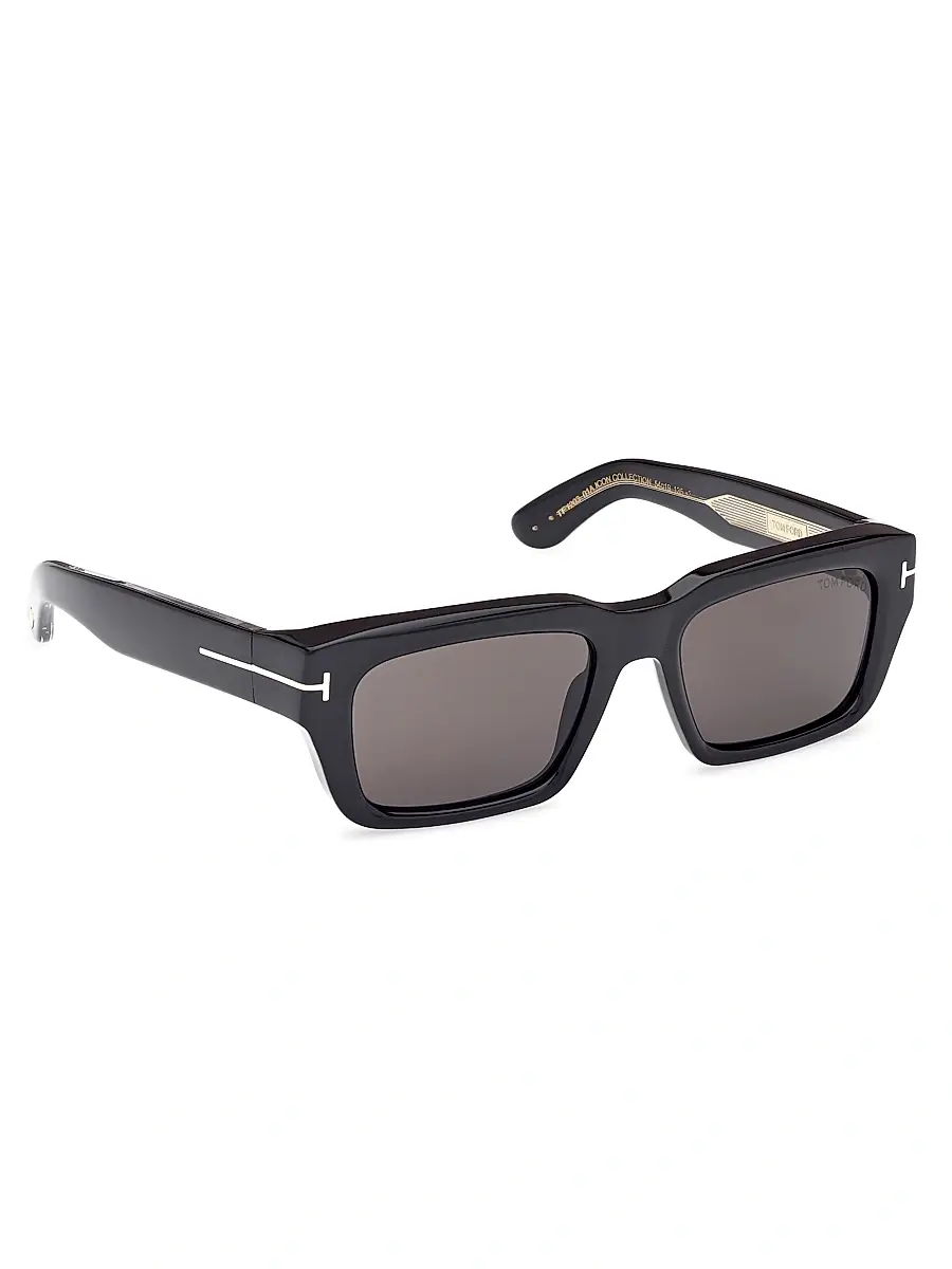 Tom Ford Men's Icon 54MM Rectangular Sunglasses | Thumbnail 8 Tom Ford Men's Icon 54MM Rectangular Sunglasses | Thumbnail 8