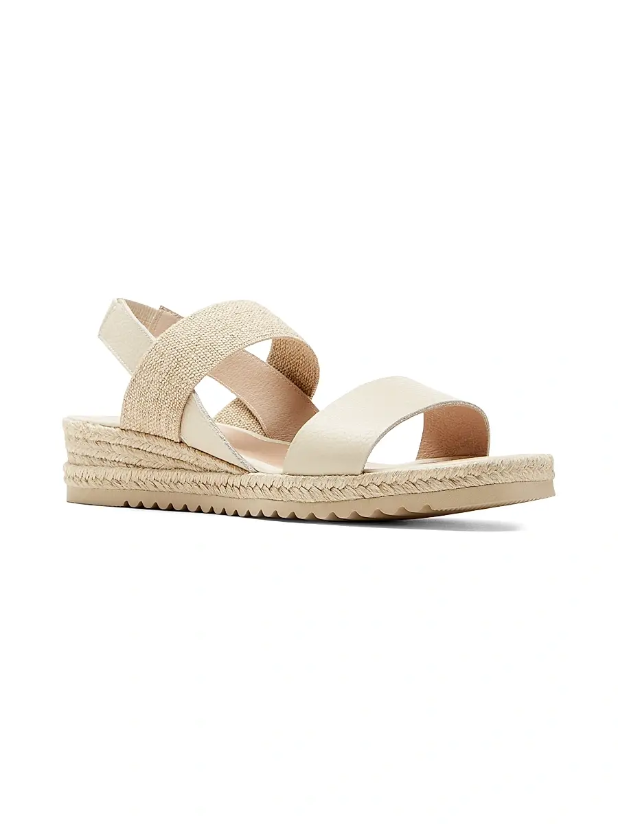 La Canadienne Women's Rowena 40MM Leather Espadrille Sandals | Thumbnail 2 La Canadienne Women's Rowena 40MM Leather Espadrille Sandals | Thumbnail 2