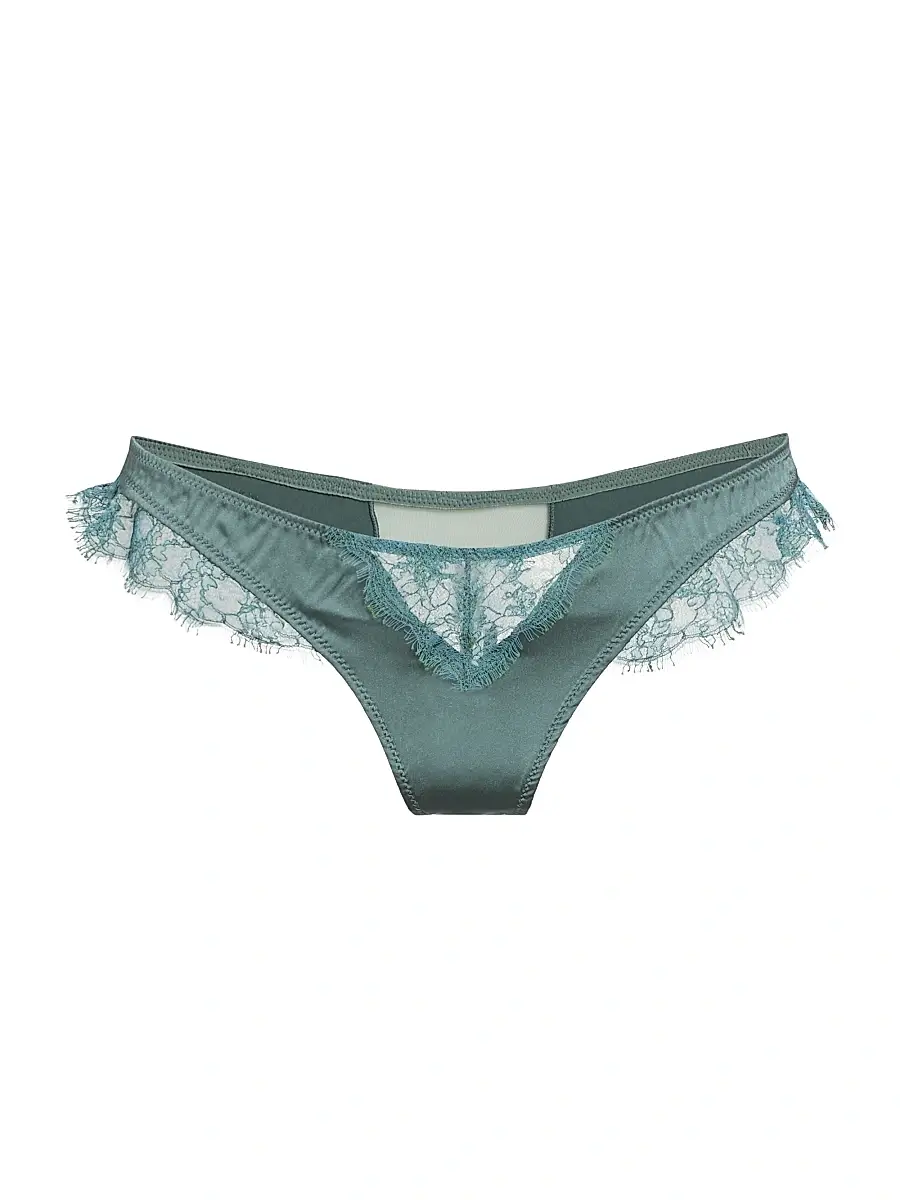 Kiki de Montparnasse Women's Lace Inset Thong