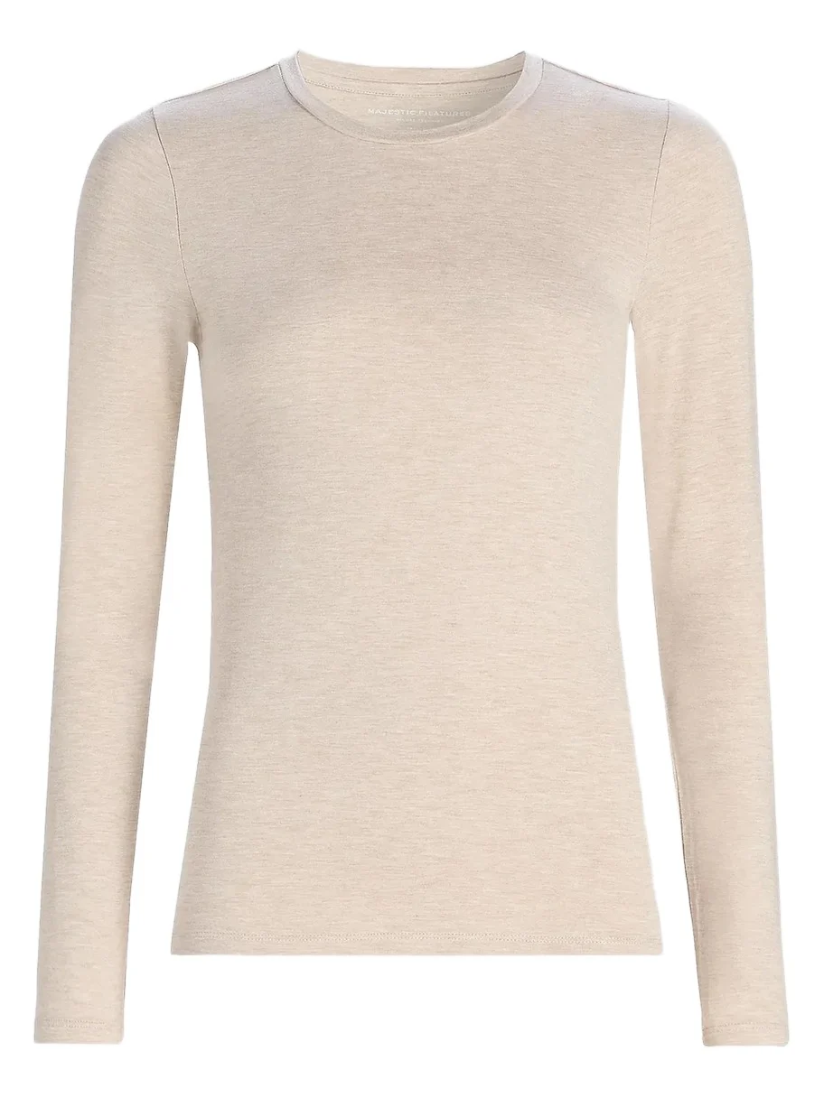 Women's Soft Touch Crewneck Long-Sleeve Top Women's Soft Touch Crewneck Long-Sleeve Top