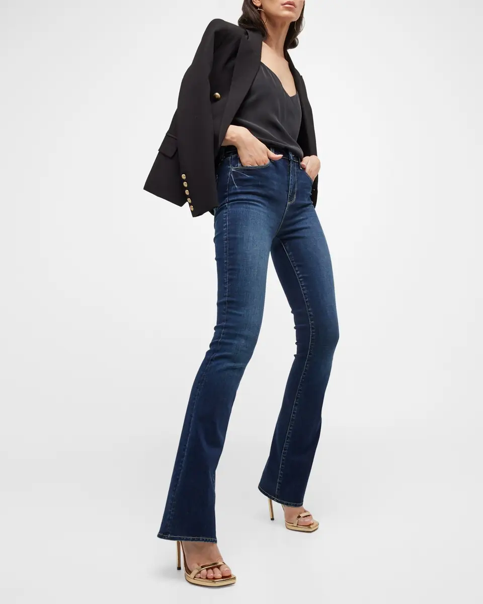 L'Agence Selma High Rise Baby Bootcut Jeans | Thumbnail 7 L'Agence Selma High Rise Baby Bootcut Jeans | Thumbnail 7
