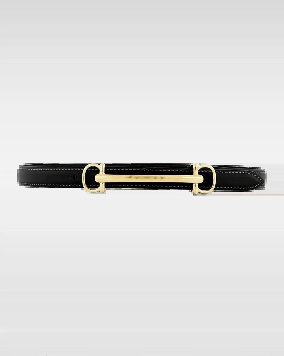 Vaincourt Paris La Brillante Leather Belt | Thumbnail 2
