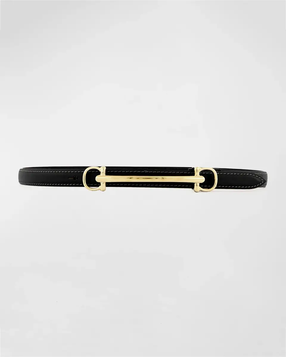 Vaincourt Paris La Brillante Leather Belt | Thumbnail 3