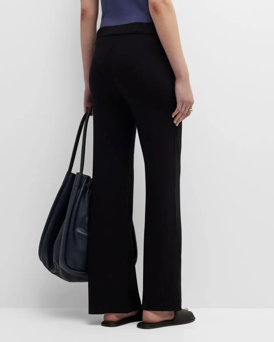 MAJESTIC FILATURES French Terry Wide-Leg Trousers | Thumbnail 3 MAJESTIC FILATURES French Terry Wide-Leg Trousers | Thumbnail 3