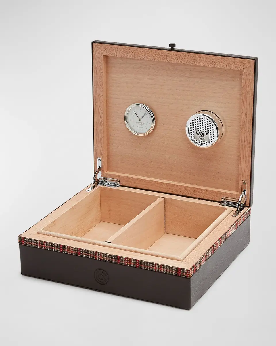 Wolf X WM Brown Humidor | Thumbnail 2 Wolf X WM Brown Humidor | Thumbnail 2