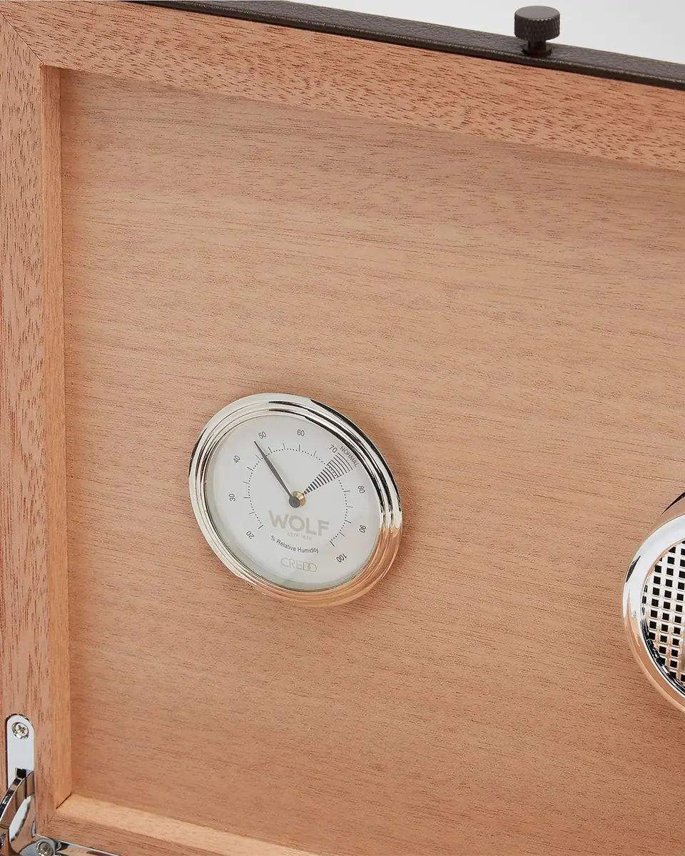 Wolf X WM Brown Humidor | Thumbnail 4 Wolf X WM Brown Humidor | Thumbnail 4