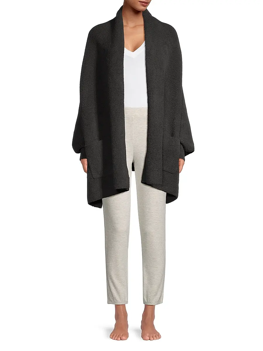 Barefoot Dreams Women's Cozychic Ultra Lite Open-Front Blanket Wrap | Thumbnail 2 Barefoot Dreams Women's Cozychic Ultra Lite Open-Front Blanket Wrap | Thumbnail 2