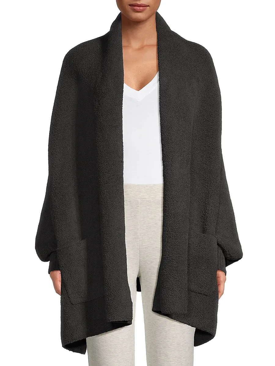 Barefoot Dreams Women's Cozychic Ultra Lite Open-Front Blanket Wrap | Thumbnail 3 Barefoot Dreams Women's Cozychic Ultra Lite Open-Front Blanket Wrap | Thumbnail 3