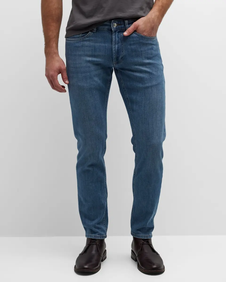 Peter Millar Men's Stretch Denim 5-Pocket Jeans | Thumbnail 4