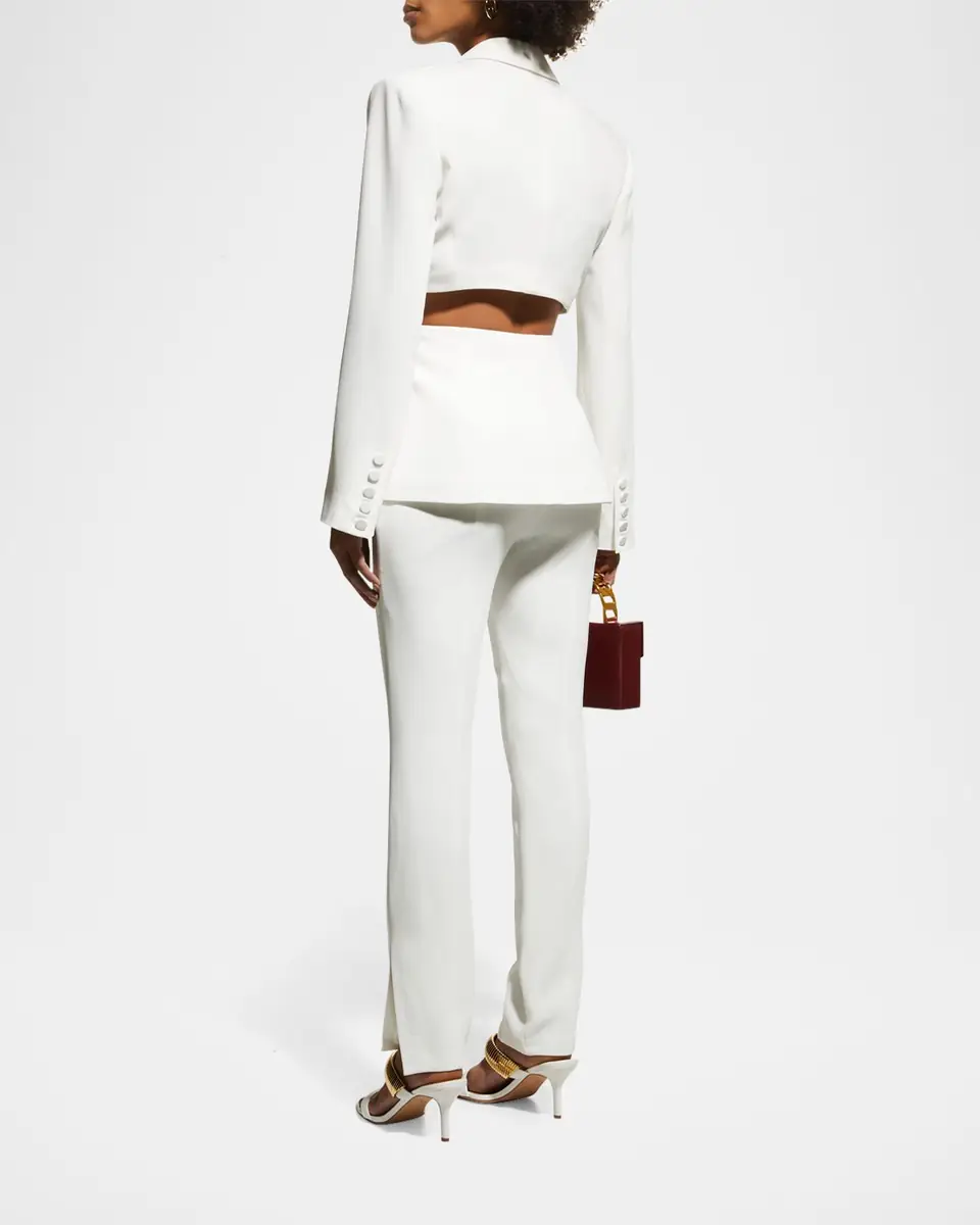 Cinq à Sept Brianne Slit-Leg Trousers | Thumbnail 2 Cinq à Sept Brianne Slit-Leg Trousers | Thumbnail 2